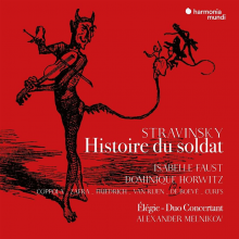 Stravinsky - Histoire Du Soldat Version Francaise Elegie Duo Concertant Faust Horwitz Melnikov Coppola