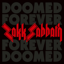 Zakk Sabbath - Doomed Forever Forever Doomed LP RED