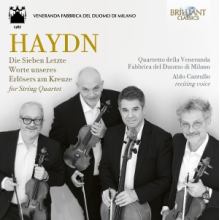 Cazzullo, Aldo & Quartetto Della Veneranda Fabbrica Del Duomo Di Milano - Haydn: Die Sieben Letzte Worte Unseres Erlosers Am Kreuze