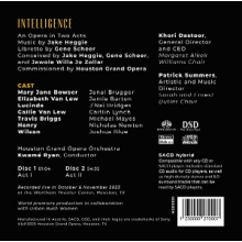 Houston Grand Opera Orchestra & Kwame Ryan - Jake Heggie: Intelligence