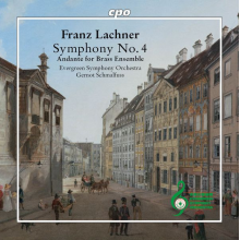 Evergreen Symphony Orchestra - Lachner: Symphony No.4 & Andante For Brass Ensemble