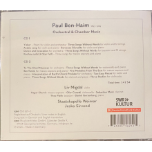 Migdal, Liv & Staatskapelle Weimar - Ben-Haim: Orchestral & Chamber Music