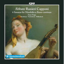 Torge, Anna & Gerald Hambitzer & Andreas Nachtsheim - Capponi: 6 Sonatas For Mandolin & Basso Continuo
