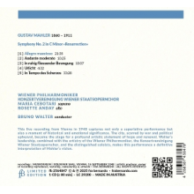 Walter, Bruno - Mahler: Symphony No. 2 In C Minor  Resurrection