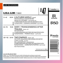 Bavarian Radio Symphony Orchestra - Liza Lim: a Sutured World / Mary / the Compass