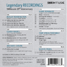 Haskil, Clara - Mozart, Bruckner & Mahler: Legendary Recordings - Swr Music 25th Anniversary