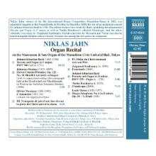 Jahn, Niklas - Organ Recital
