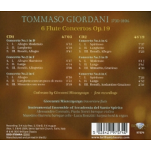 Miszczyszyn, Giovanni - Tommaso Giordani: 6 Flute Concertos