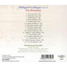 Schola Romana Ensemble - Hildegard von Bingen: Vox Aeternitatis