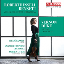 Hanslip, Chloe & Singapore Symphony Orchestra & Andrew Litton - Robert Russell Bennett & Vernon Duke: Violin Concertos