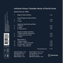 V/A - Intimate Voices: Chamber Music of David Conte