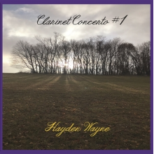 Wayne, Hayden - Clarinet Concerto #1
