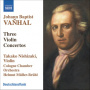 Camesina Quartet, On Period Instruments - 3 Violin Concertos
