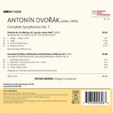 Inkinen, Pietari & Deutsche Radio Philharmonie - Dvorak: Symphony No. 9 & Serenade For Wind Instruments, Op. 44