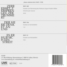 Chor & Orchester Der J.S. Bach-Stiftung & Rudolf Lutz - Bach Kantaten No. 50