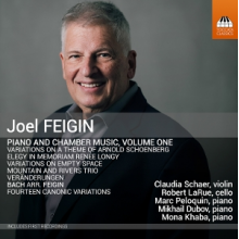 Schaer, Claudia & Robert Larue & Marc Peloquin & Mikhail Dubov & Mona Khaba - Joel Feigin: Piano and Chamber Music, Volume One