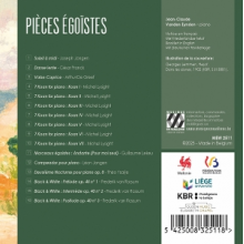 Vanden Eynden, Jean-Claude - Franck, Jongen & Lekeu: Pieces Egoistes