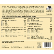 Winpenny, Tom & Peter Wright - Alan Hovhaness: Complete Works For Solo Organ