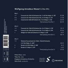 Chua, Chloe & Ziyu He & Hans Graf & Singapore Symphony Orchestra - Mozart: Violin Concertos