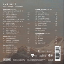 Cicchillitti, Adam & Steve Cowan - Lyrique