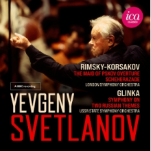 Svetlanov, Yevgeny - Rimsky-Korsakov: the Maid of Pskov Overture / Glinka: Symphony On Two Russian Themes