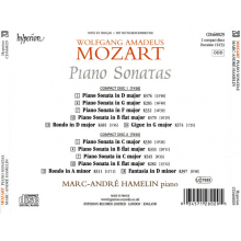Hamelin, Marc-Andre - Mozart: 8 Piano Sonatas; Rondos, Fantasia In D Min