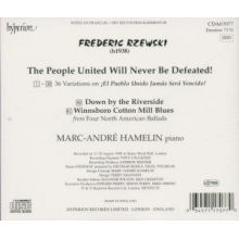 Hamelin, Marc-Andre - Rzewski: the People United Will Never Be Defeated!