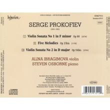 Ibragimova, Alina & Steven Osborne - Prokofiev: Violin Sonatas Nos. 1 & 2; Five Melodie