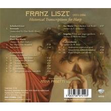 Pasetti, Anna - Liszt: Historical Transcriptions For Harp