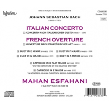 Esfahani, Mahan - Bach Italian Concerto & French Overture Bwv 831