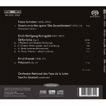 Orchestre National Des Pays De La Loire - Schreker: Die Gezeichneten, Ouverture - Korngold: Sinfonietta - Krenek: Potpourri
