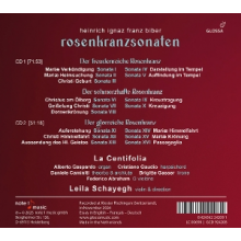 Schayegh, Leila & La Centifolia - Heinrich Ignaz Franz Biber: Rosenkranzsonaten