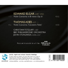 Tetzlaff, Christian - Elgar & Ades: Violin Concertos