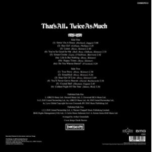 Twice As Much - That's All