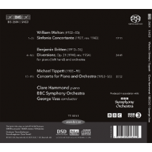 Bbc Symphony Orchestra - Tippett: Piano Concerto - Britten: Diversions Walton: Sinfonia Concertante