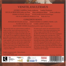 Concerto Soave - Venite, Exultemus: Campra & Bernier