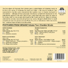 Melnychenko, Markiyan - Kosenko: Postcards From Ukraine, Volume Two: Chamber Music