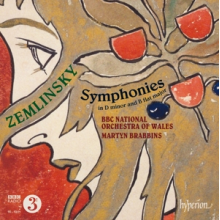 Bbc National Orchestra of Wales & Martyn Brabbins - Zemlinsky: Symphony In D Minor; Symphony In B-Flat