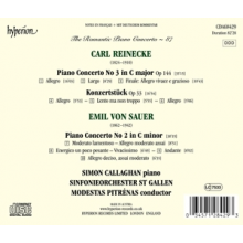 Callaghan, Simon & Sinfonieorchester St. Gallen - Reinecke & Sauer Piano Concertos