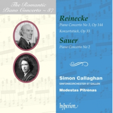 Callaghan, Simon & Sinfonieorchester St. Gallen - Reinecke & Sauer Piano Concertos