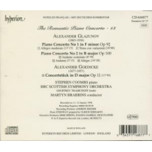 Coombs, Stephen & Bbc Scottish Symphony Orchestra & M - Glazunov & Goedicke: Piano Concertos (Hyperion Rom
