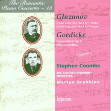 Coombs, Stephen & Bbc Scottish Symphony Orchestra & M - Glazunov & Goedicke: Piano Concertos (Hyperion Rom