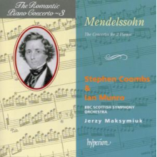 Coombs, Stephen & Ian Munro & Bbc Scottish Symphony O - Mendelssohn: Concertos For 2 Pianos (Hyperion Roma
