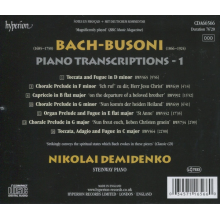 Demidenko, Nikolai - Bach: Piano Transcriptions, Vol. 1 ? Busoni I