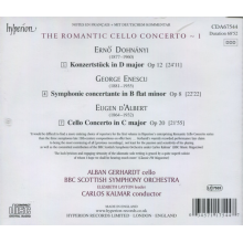 Gerhardt, Alban & Bbc Scottish Symphony Orchestra & C - Dohnanyi, Enescu & Albert: Cello Concertos (Hyperi
