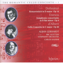Gerhardt, Alban & Bbc Scottish Symphony Orchestra & C - Dohnanyi, Enescu & Albert: Cello Concertos (Hyperi