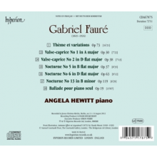 Hewitt, Angela - Faure: Piano Music