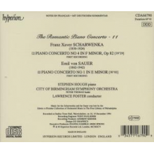Hough, Stephen & City of Birmingham Symphony Orchestra - Sauer & Scharwenka: Piano Concertos (Hyperion Roma