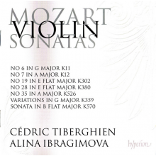 Ibragimova, Alina & Cedric Tiberghien - Mozart: Violin Sonatas Nos. 19, 28, 35 (K. 302, 38