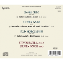 Isserlis, Steven & Stephen Hough - Mendelssohn, Grieg & Hough: Cello Sonatas